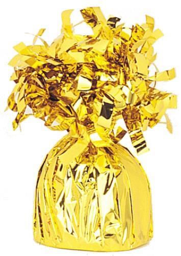 Gold Balloon Weight for party decorations.