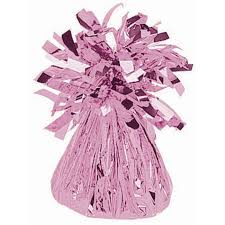 Pink Balloon Weight for party decorations.