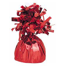 Red Balloon Weight for party decorations.