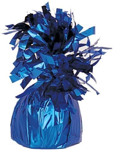 Blue Balloon Weight for party decorations.