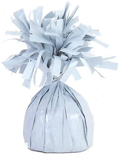 White Balloon Weight for party decorations.