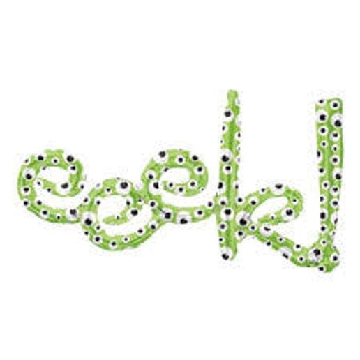 Eek Halloween Foil Balloons for party decorations