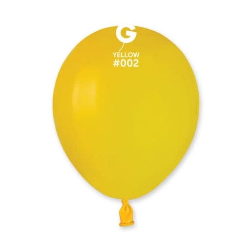 Gemar Yellow 19in Latex Balloons for party decorations