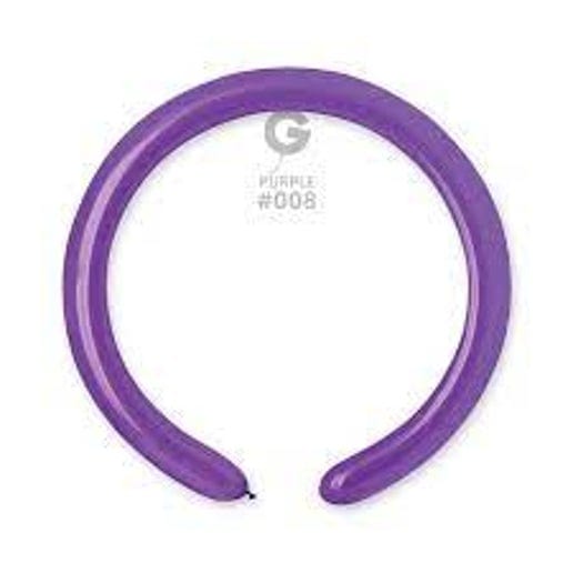 Gemar Purple 260 Latex Balloons for party decorations