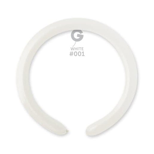 Gemar White 260 Latex Balloons for party decorations