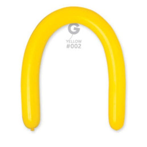Gemar Yellow 260 Latex Balloons for party decorations
