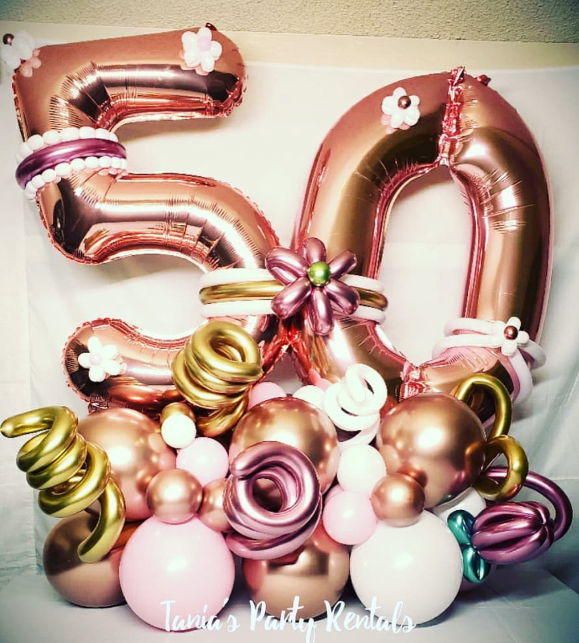 Birthday Balloon Bouquet for party decorations
