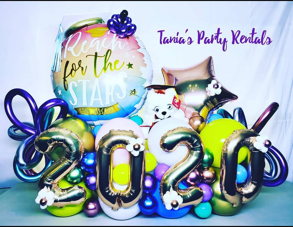 Graduation Day Balloon Bouquet for party decorations
