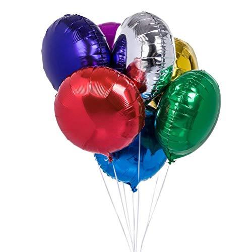 Foil balloon with helium for party decorations