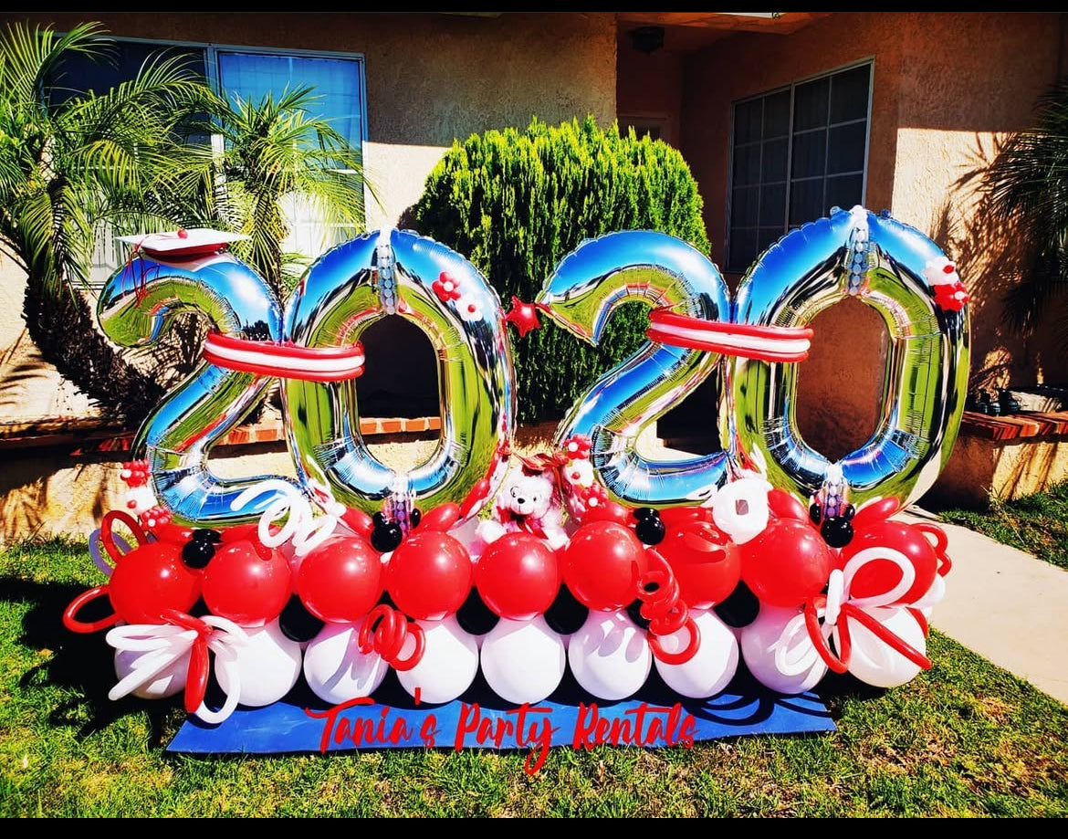 Graduation Balloon Bouquets for party decorations