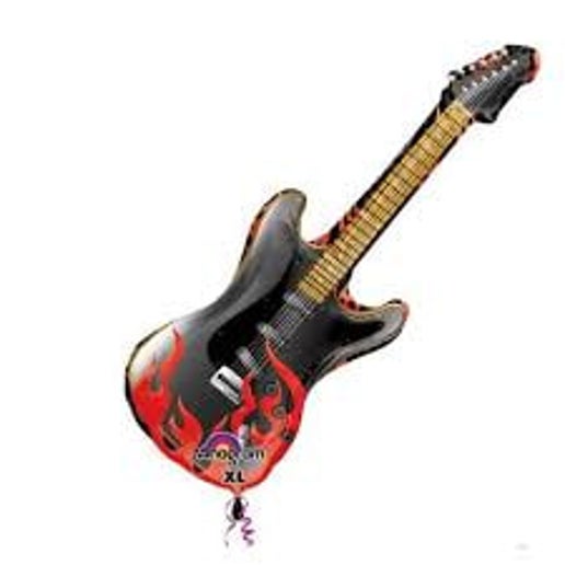 39” Fabulous 50’s - Rock On - Guitar Shape