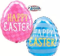 Easter Egg Foil Balloon for party decorations