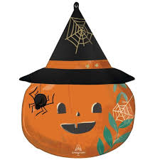 Anagram supershape Night Pumpkin for balloon party decorations