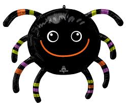 Anagram supershape Smiley Spider for balloon party decorations