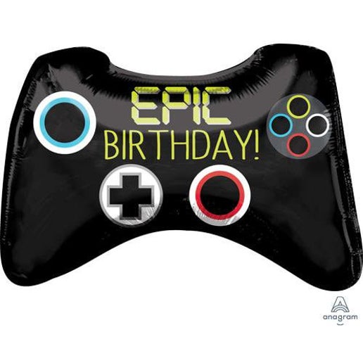 Controller Epic Foil Balloons for party decorations