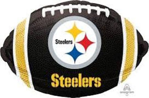 Football Pittsburgh Foil Balloons for party decorations