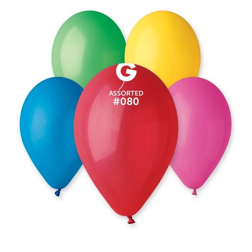 Gemar Assorted 12in Latex Balloons for party decorations