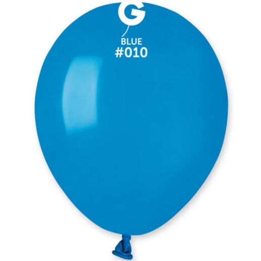 Gemar Blue 12in Latex Balloons for party decorations