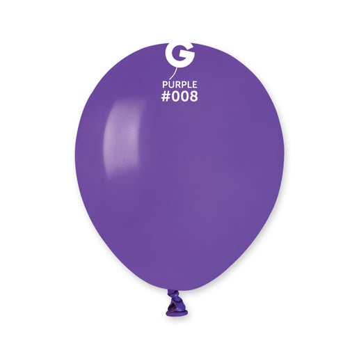 Gemar Purple 12in Latex Balloons for party decorations