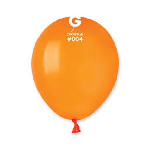 Gemar Orange 19in Latex Balloons for party decorations