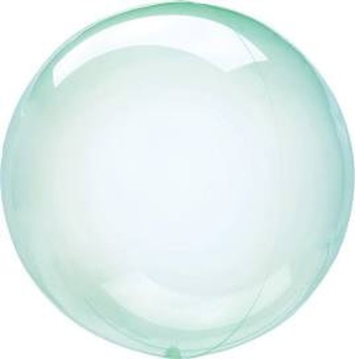 Clear Green Balloons for party decorations