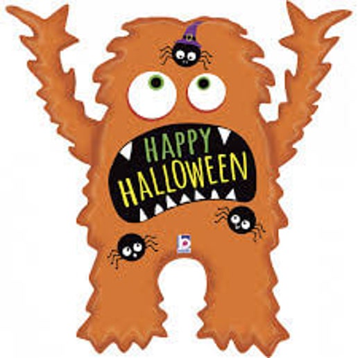 37” Happy Halloween Monster Balloon