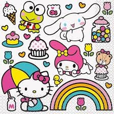 Hello Kitty Napkins for party decorations