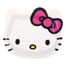 Hello Kitty Plates for party decorations