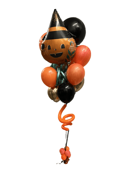 Night Pumpkin Balloon Bouquet for party decorations