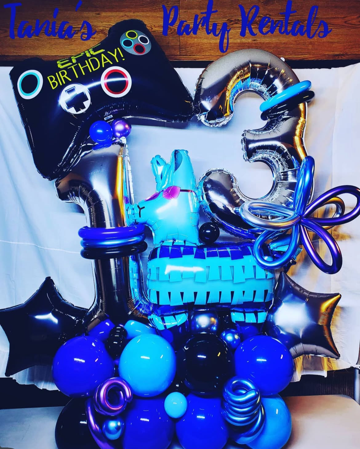 Controller balloon bouquet for party decorations