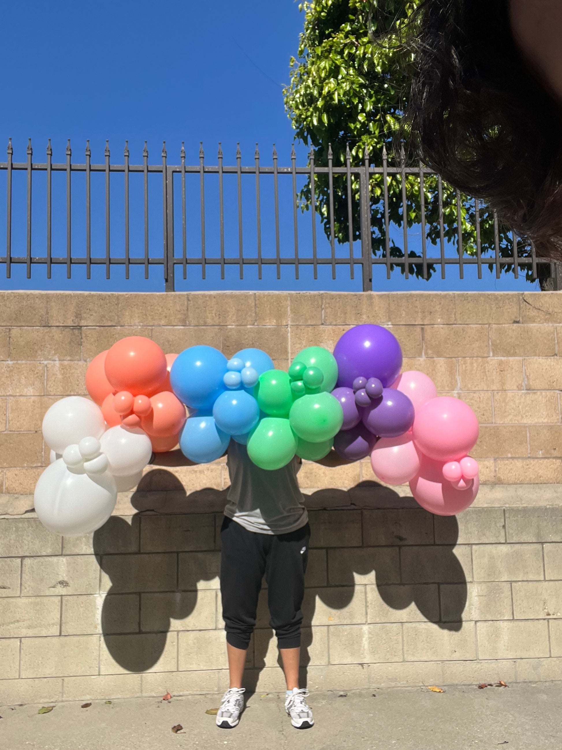 Pastel Balloon Garland To Go for party decorations