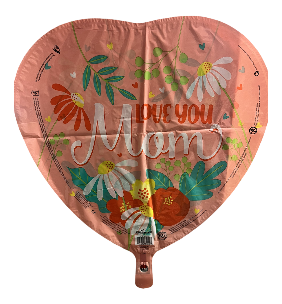 Mothers day heart shape balloon for party decorations