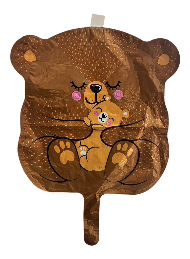 Mom Bear foil balloon for party decorations