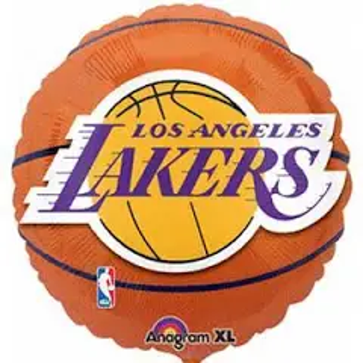 Los Angeles Lakers Foil Balloons for party decorations