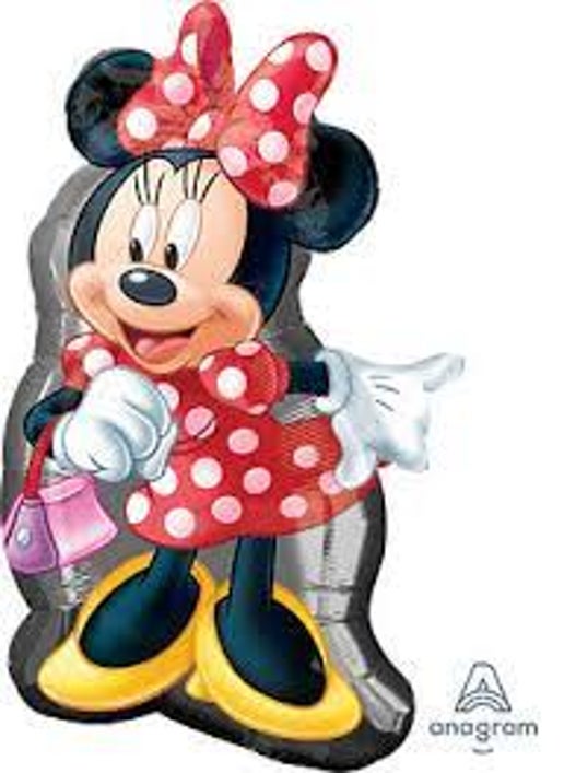 Minnie Mouse Full Body Foil Balloons for party decorations