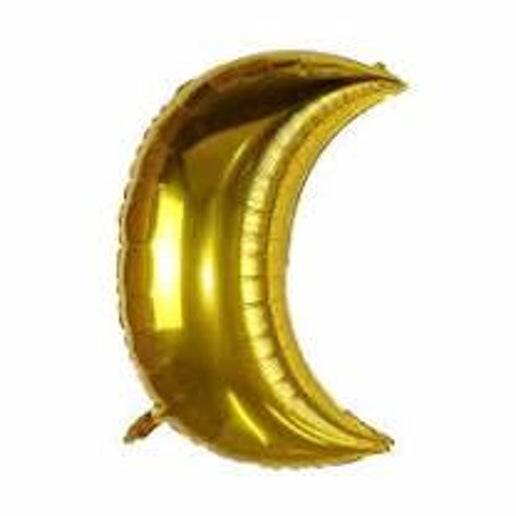 Gold Moon Foil Balloons for party decorations