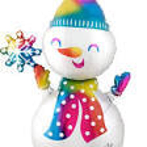 55” Satin Infused Snowman Balloon