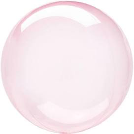 Clear Pink Balloons for party decorations